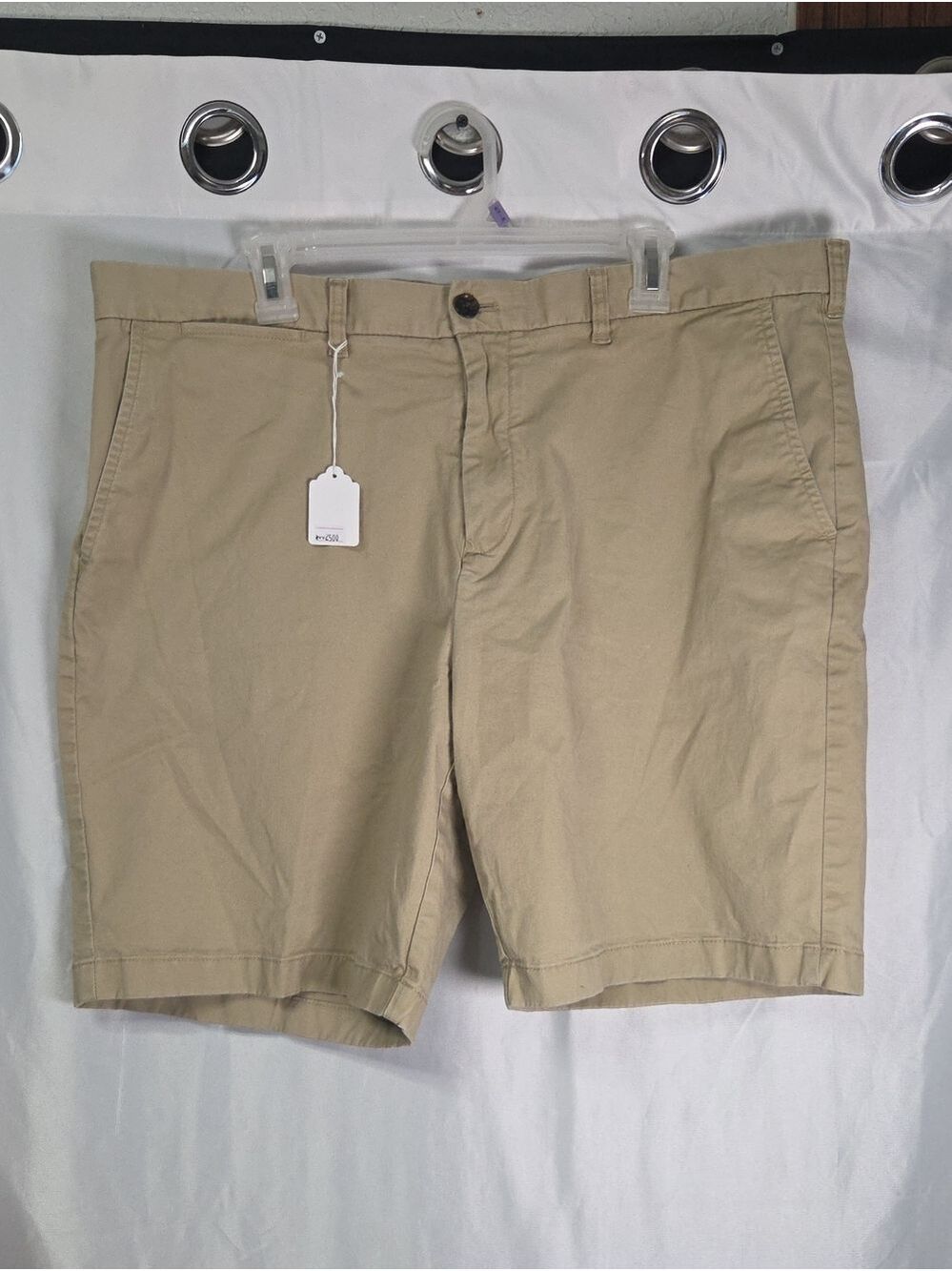 Tommy Hilfiger Men's Flat Front Khaki Shorts
